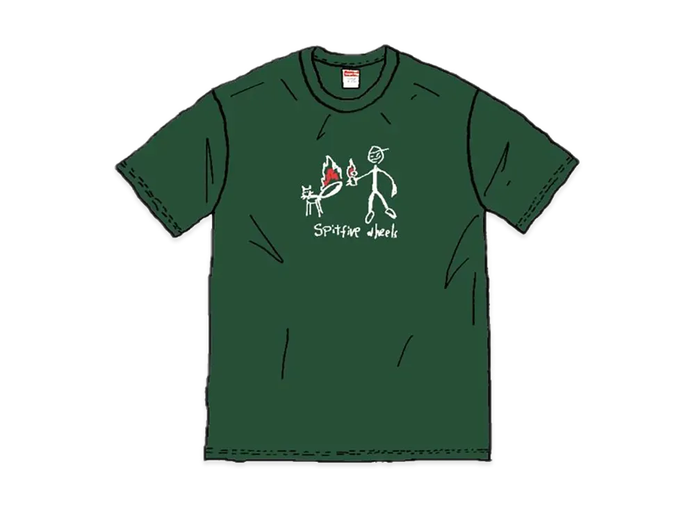 Supreme / Spitfire® Cat T-Shirt "Green"