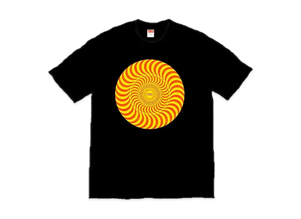 シュプリーム スピットファイアー クラシック スウェル Tシャツ "ブラック"