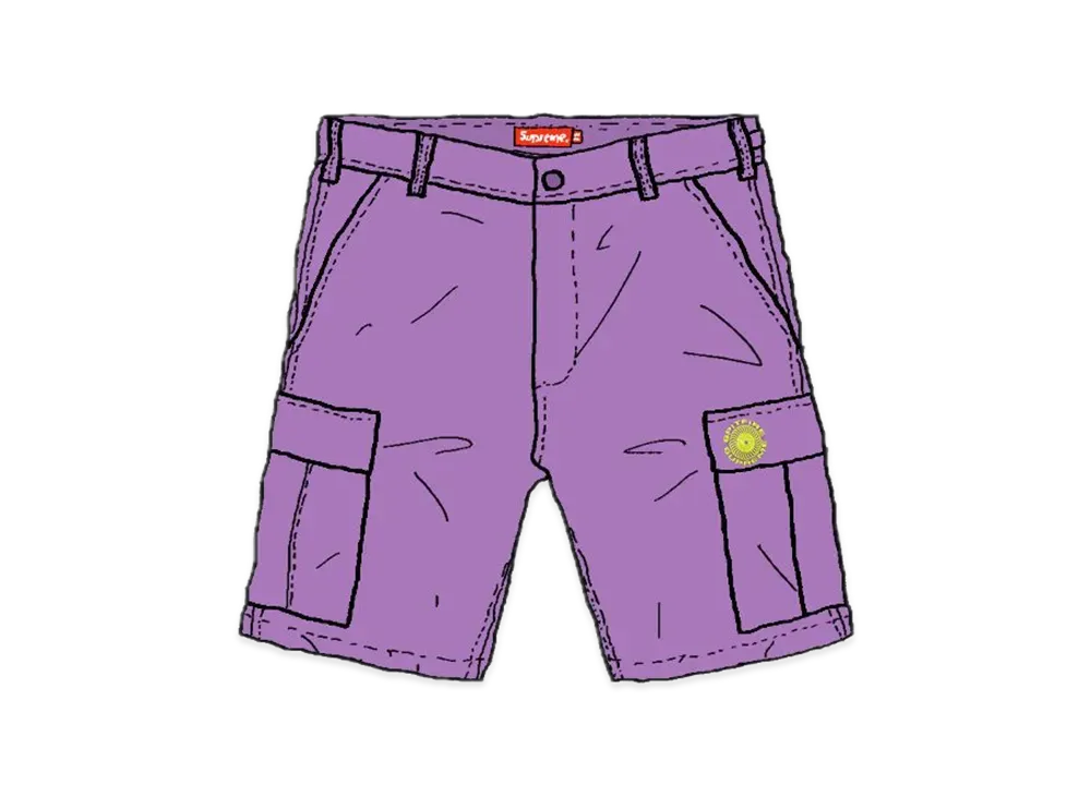 Supreme / Spitfire® Cargo Short "Purple"