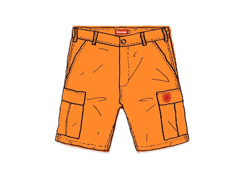 Supreme / Spitfire® Cargo Short "Orange"