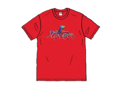Supreme Tentacles Tee "Brick"