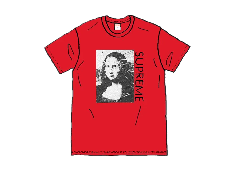Supreme Mona Lisa Tee "Red"