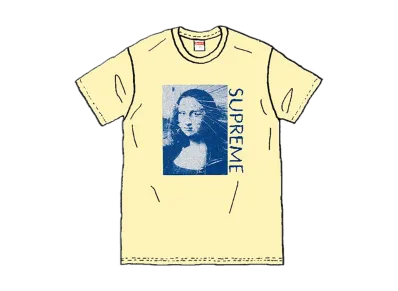 Supreme Mona Lisa Tee "Yellow"