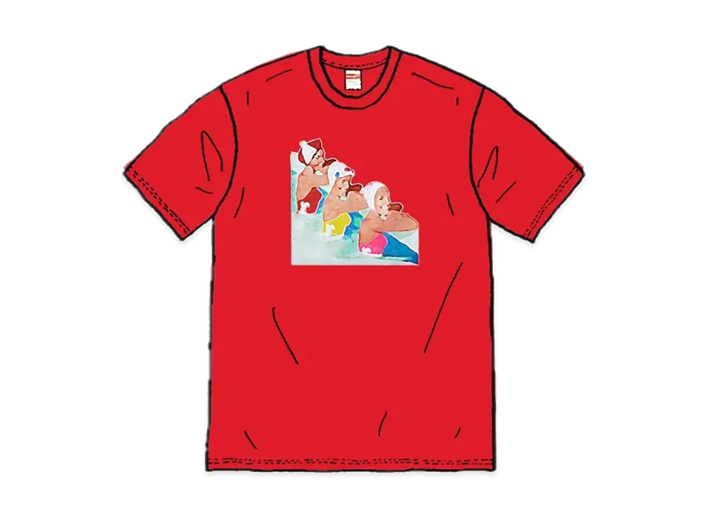 Supreme Swimmers Tee "Red"