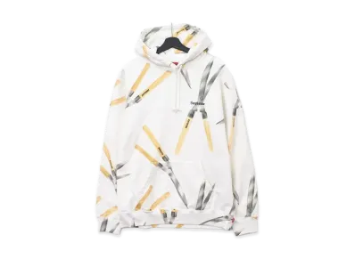 Supreme Shears Hooded Sweatshirt "White"
