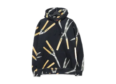 Supreme Shears Hooded Sweatshirt "Black"