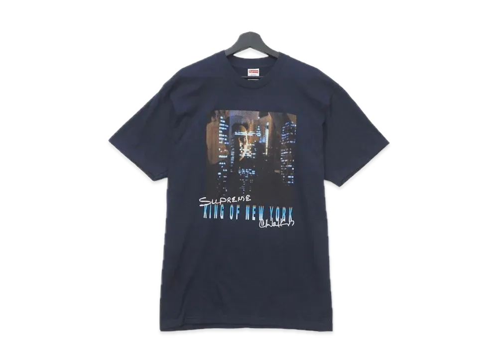 Supreme Christopher Walken King Of New York Tee "Navy"