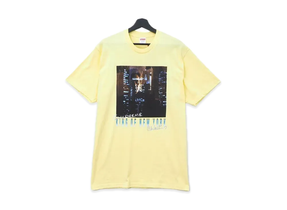Supreme Christopher Walken King Of New York Tee "Yellow"