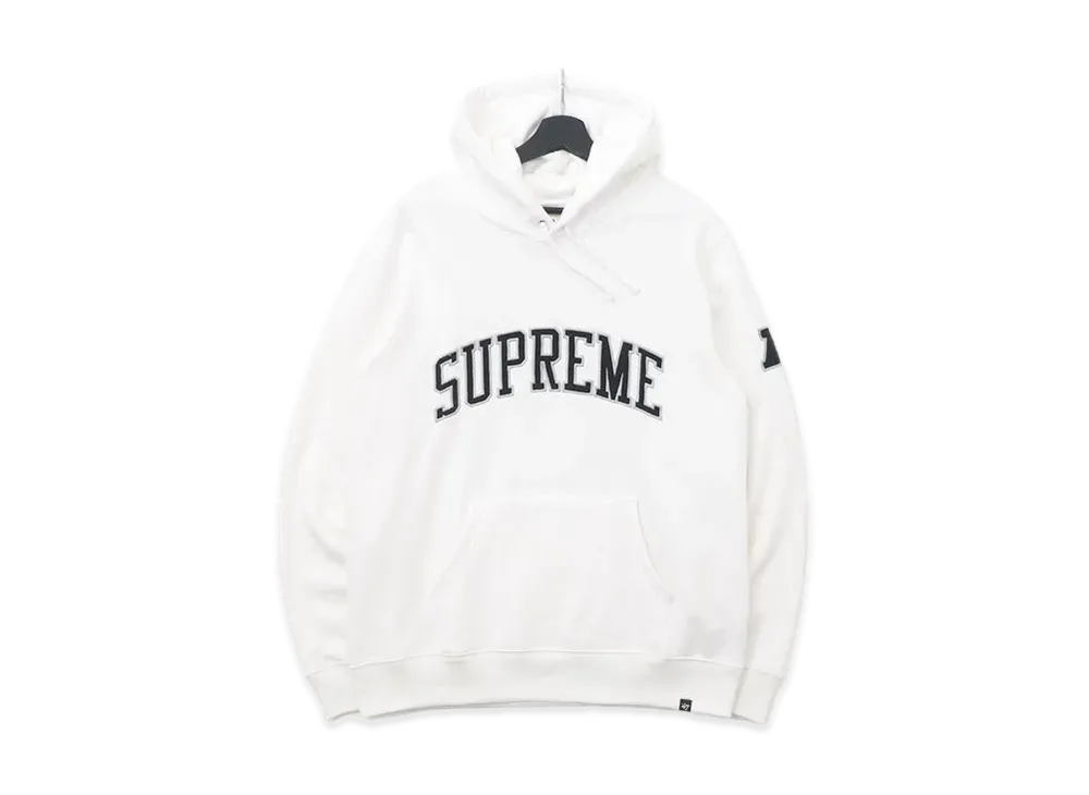 Supreme / NFL Raiders Hooded Sweatshirt "White"