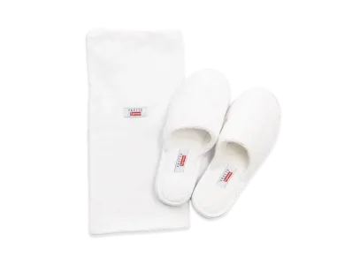 Supreme x Frette Slippers "White"