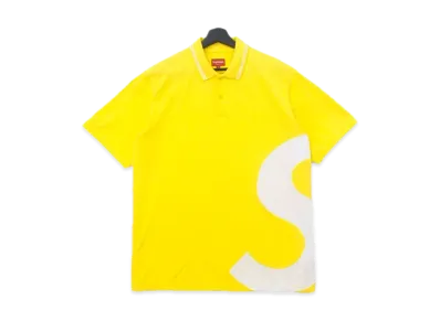 Supreme S Logo Polo "Yellow" (19SS)