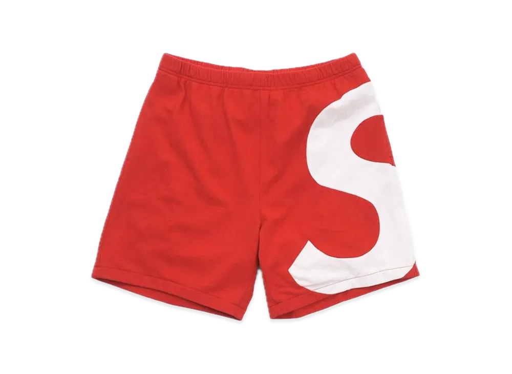 Supreme S Logo Short "Red" (19SS)