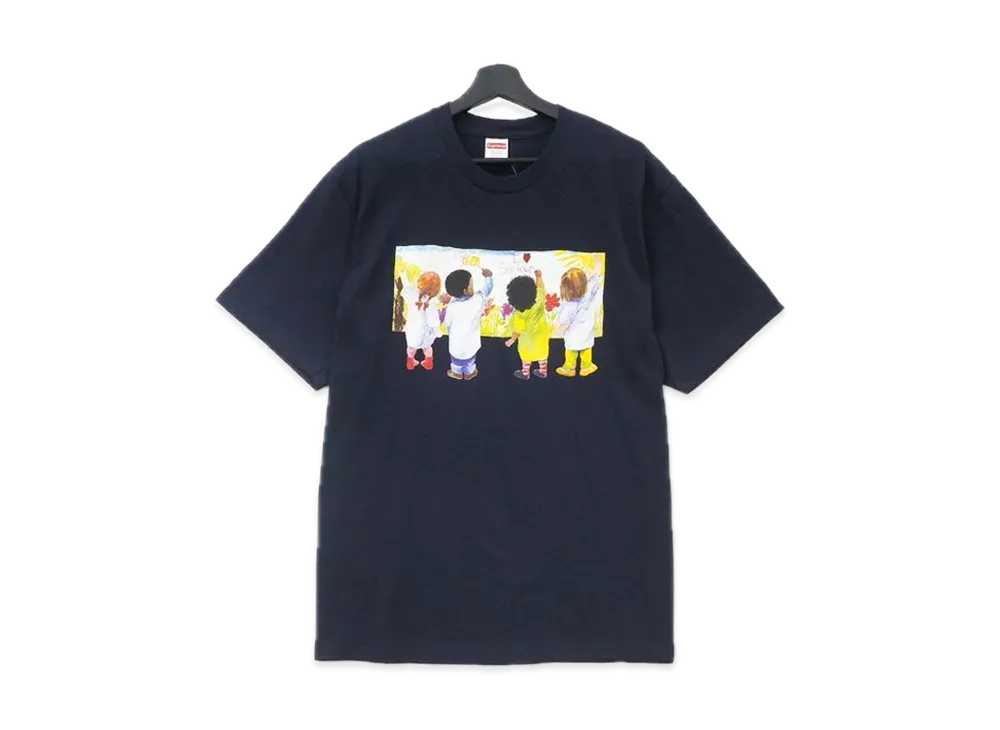 Supreme Kids Tee "Navy"