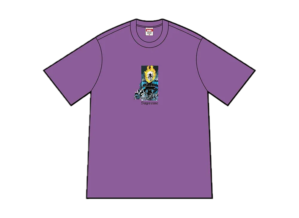 Supreme Ghost Rider Tee "Purple"