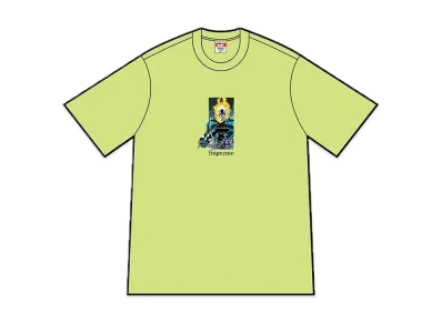 Supreme Ghost Rider Tee "Neon Green"