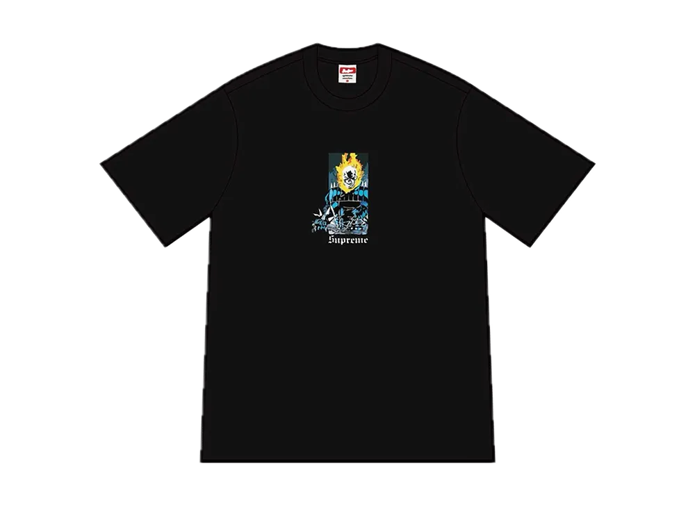 Supreme Ghost Rider Tee "Black"