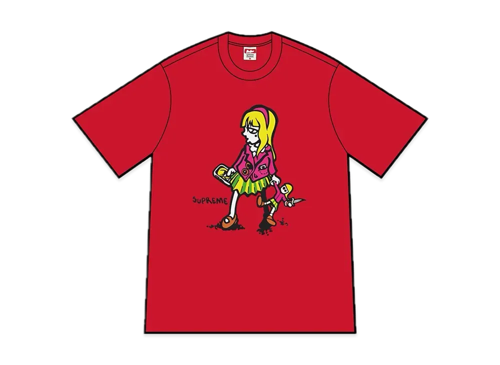 Supreme Suzie Switchblade Tee "Red"