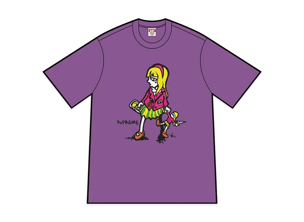 Supreme Suzie Switchblade Tee "Purple"