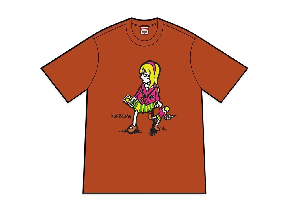 シュプリーム スージー スウィッチブレイド Tシャツ "ラスト"