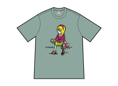 Supreme Suzie Switchblade Tee "Dark Sage"