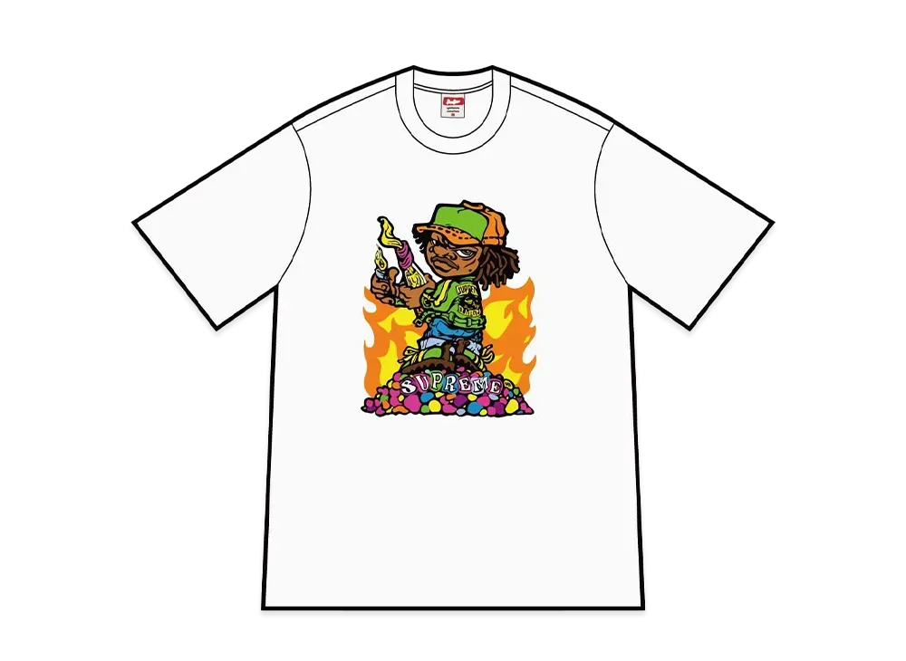 Supreme Molotov Kid Tee "White"