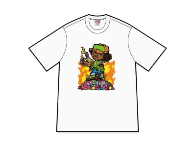 Supreme Molotov Kid Tee "White"