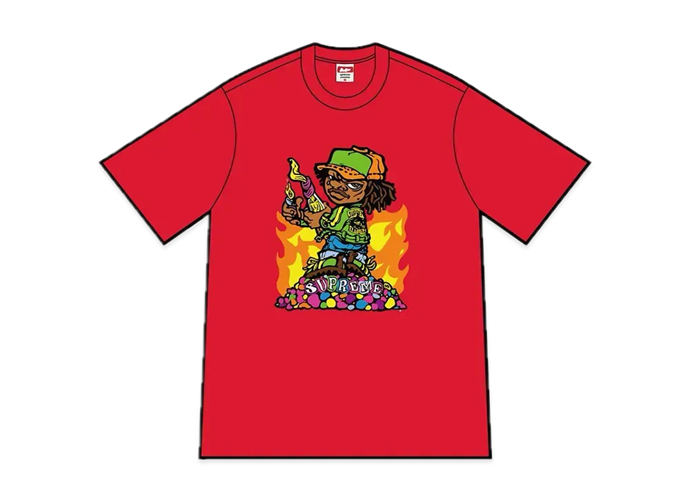 Supreme Molotov Kid Tee "Red"