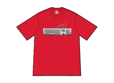 Supreme Keyboard Tee "Red"