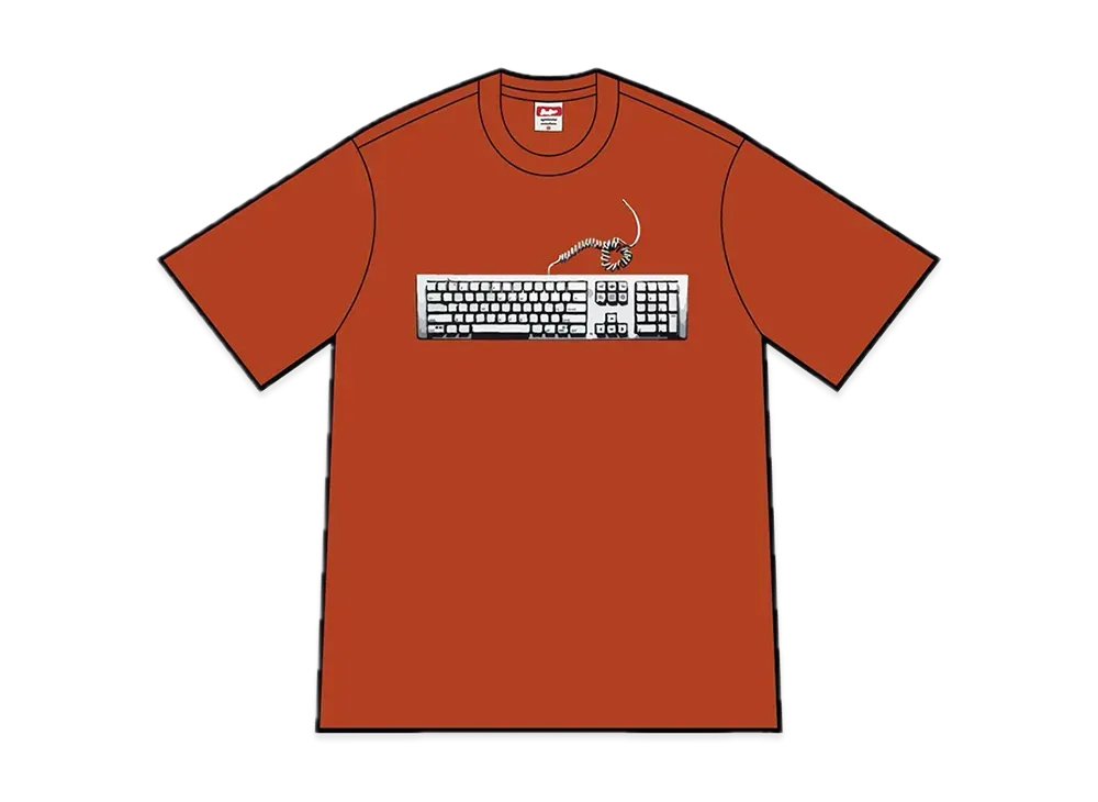 Supreme Keyboard Tee "Rust"