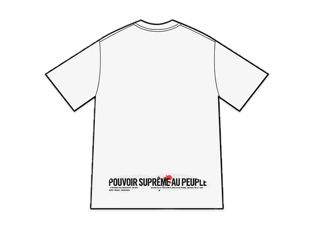 Supreme Headline Tee "White"
