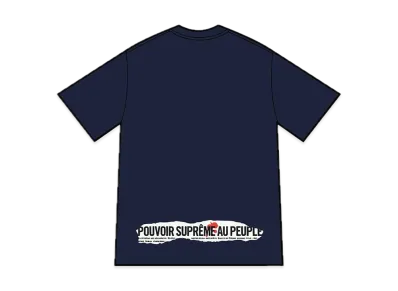Supreme Headline Tee "Navy"