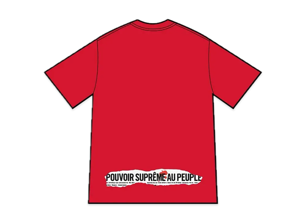 Supreme Headline Tee "Red"
