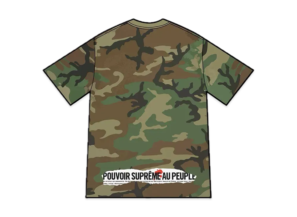 Supreme Headline Tee "Woodland Camo"