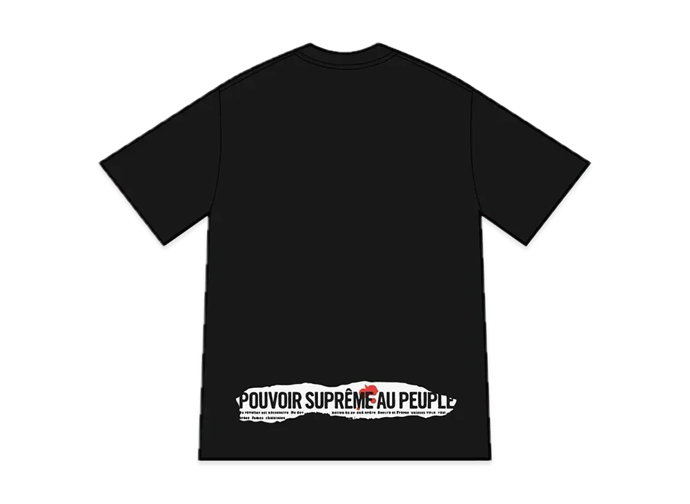 Supreme Headline Tee "Black"