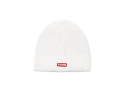 Supreme Overdyed Beanie "White"(19SS)
