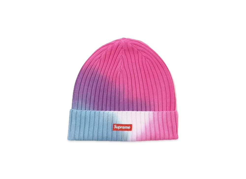 Supreme Overdyed Beanie "Pink Tie Dye"(19SS)