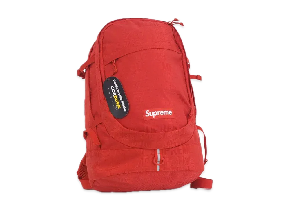 Supreme 19SS Backpack "Red"