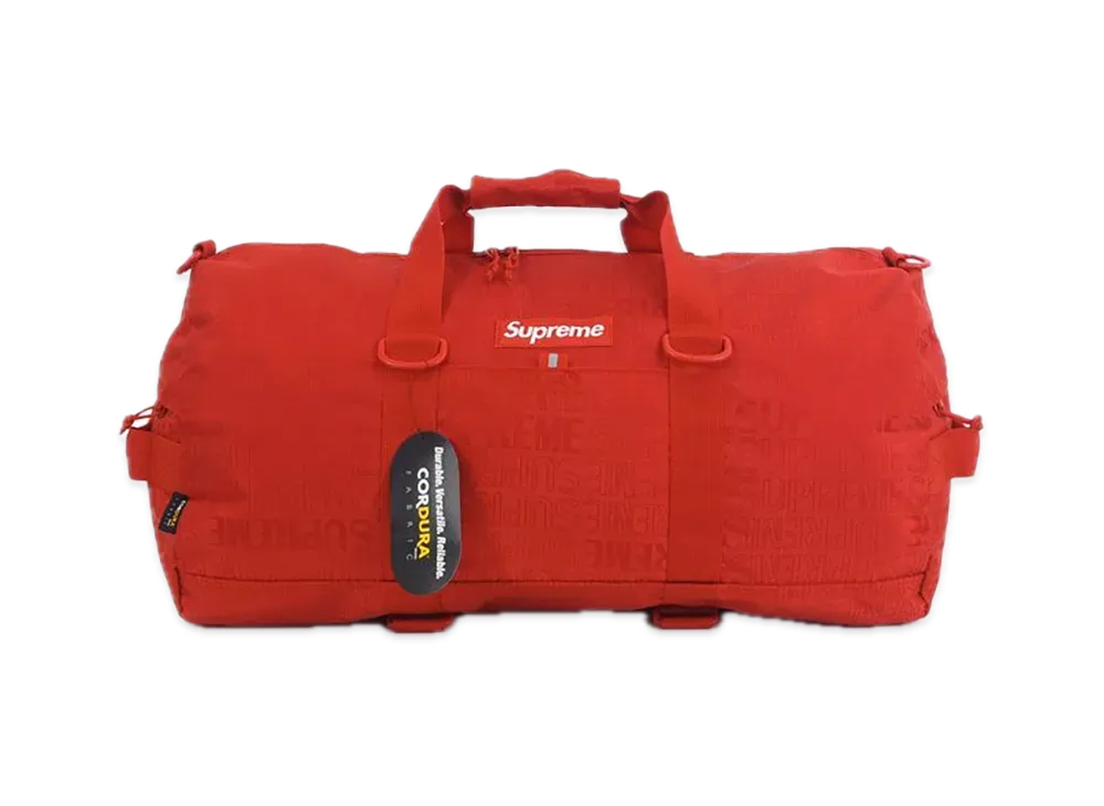 Supreme 19SS Duffle Bag "Red"