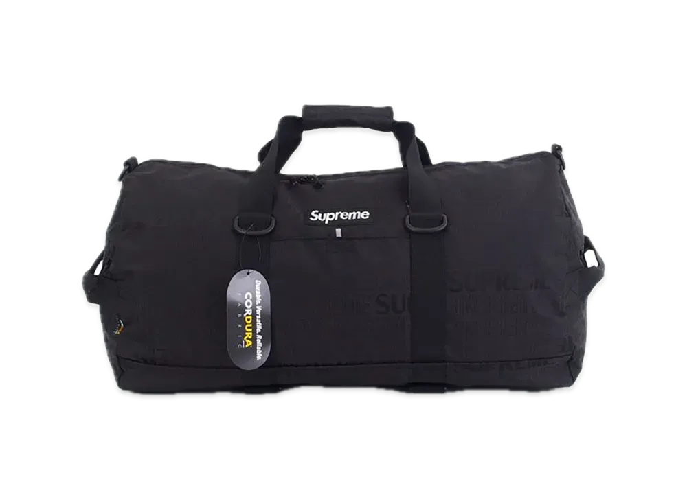 Supreme 19SS Duffle Bag "Black"