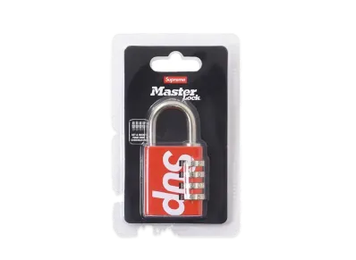 Supreme Master Lock® Numeric Combination Lock "Red"