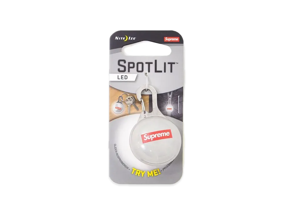 Supreme Spotlight Keychain "Red"