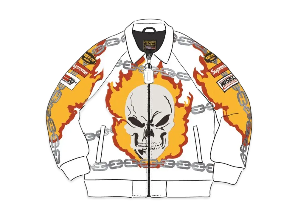 Supreme / Vanson Leathers® Ghost Rider© Jacket 