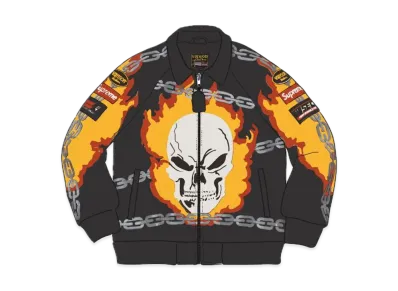 Supreme / Vanson Leathers® Ghost Rider© Jacket "Black"