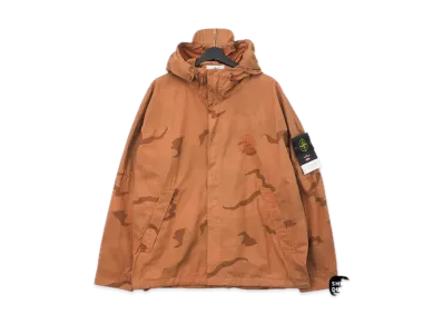Supreme / Stone Island® Riot Mask Camo Jacket "Orange"