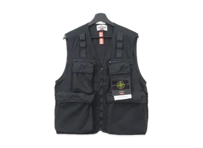 Supreme / Stone Island® Camo Cargo Vest "Black"