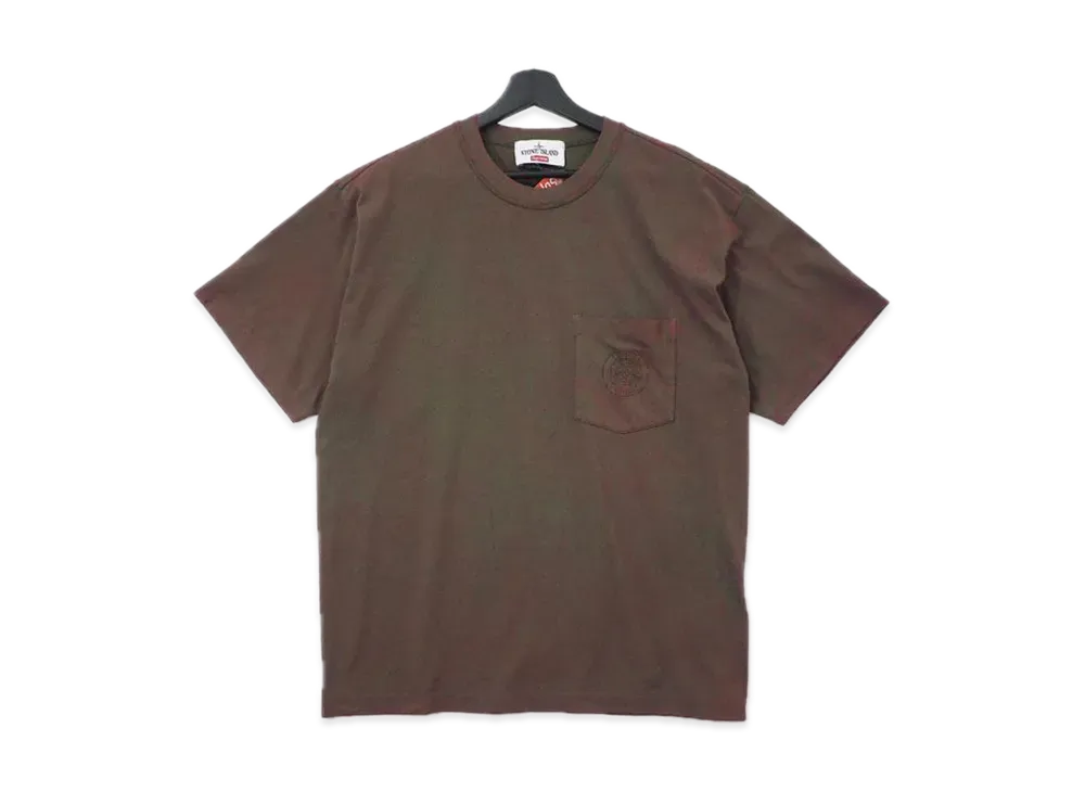 Supreme / Stone Island® Pocket Tee "Red"
