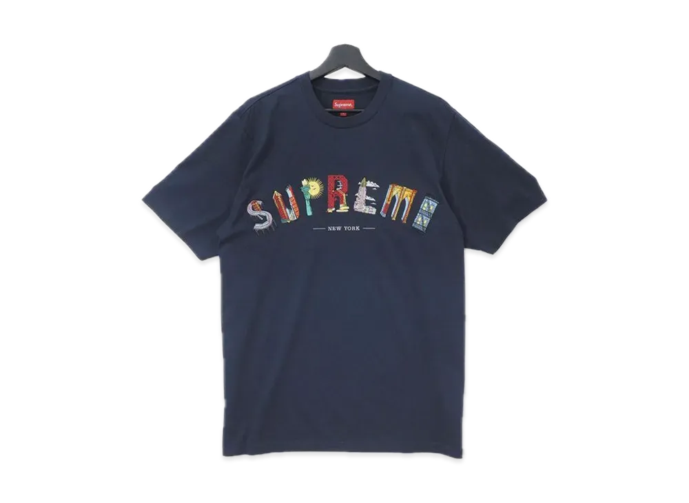 Supreme City Arc Tee "Navy"