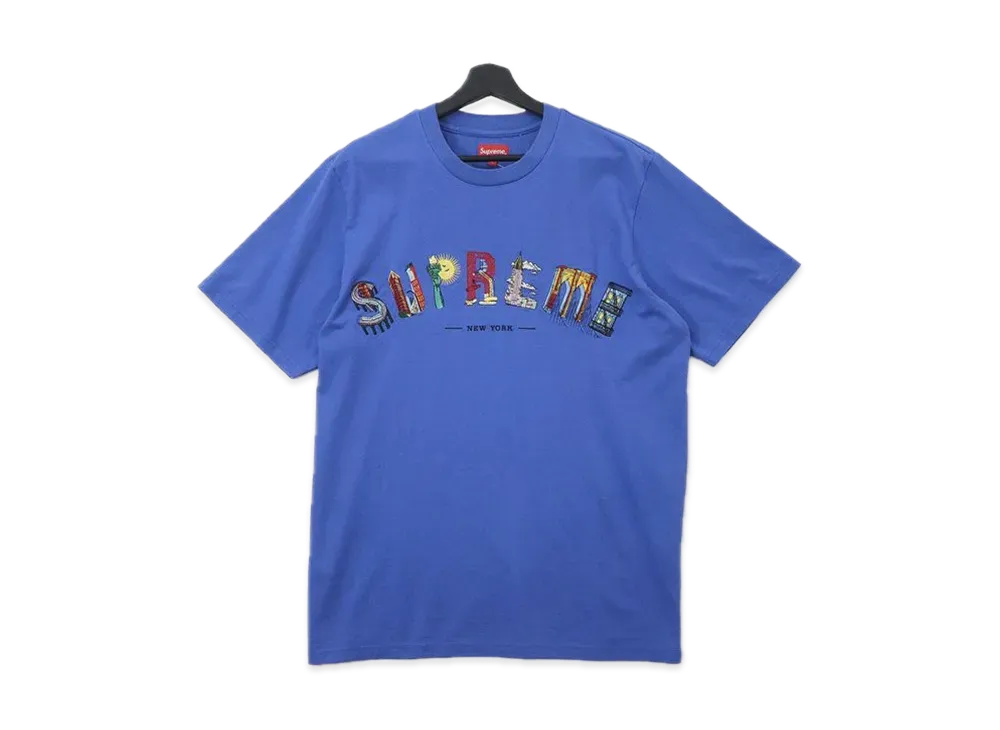 Supreme City Arc Tee "Purple"