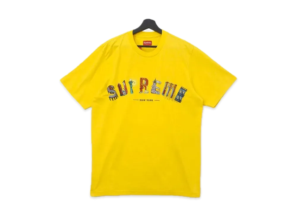 Supreme City Arc Tee "Yellow"