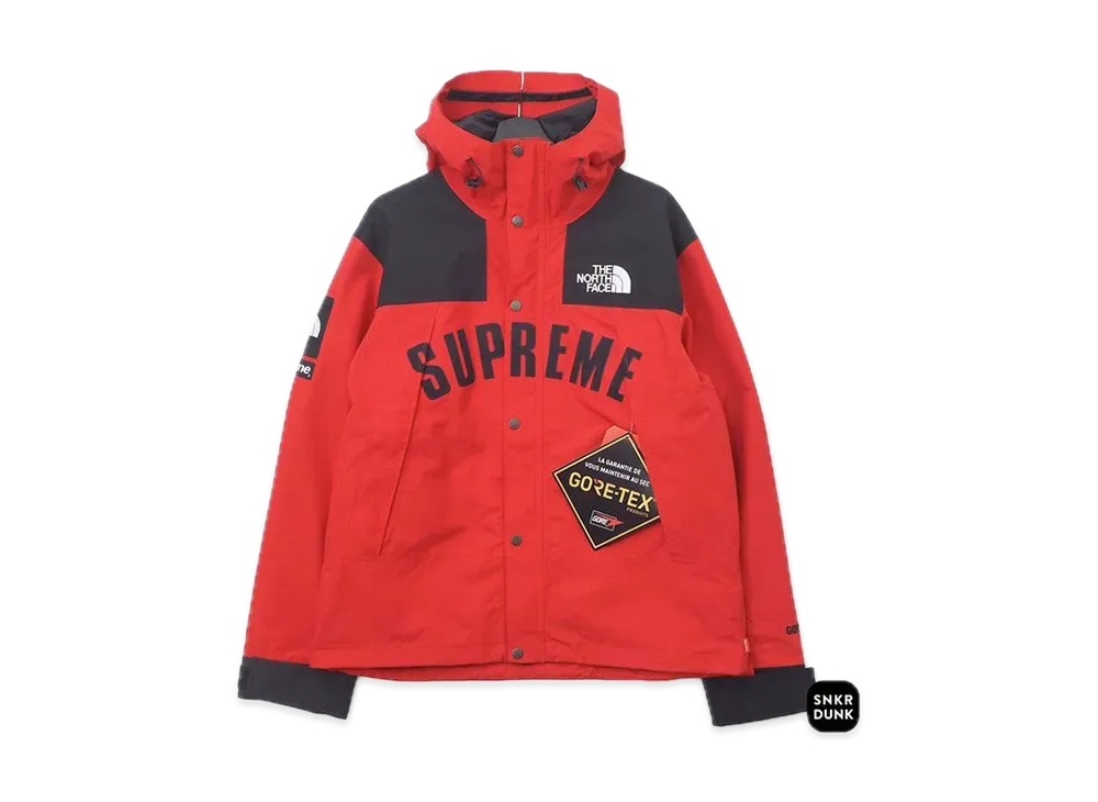 Supreme x The North Face Arc Logo Mountain Parka "Red"